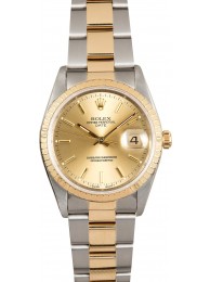 Rolex Oyster Perpetual Date 15223 Champagne WE04465