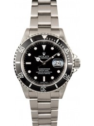 Rolex Oyster Perpetual Submariner 16610 Black Bezel WE04624