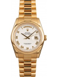 Rolex Presidential Day-Date 118208 Roman Dial WE02507