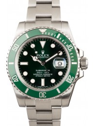 Rolex Submariner 116610LV Hulk WE02648