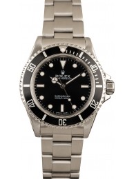Rolex Submariner 14060M Black Steel Watch WE00850