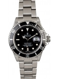 Rolex Submariner 16610T Serial Engraved Rehaut WE00330