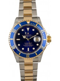 Rolex Submariner 16613 Luminous Blue Dial WE04602