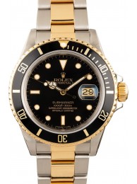 Rolex Submariner 16803 Black Dial WE03869