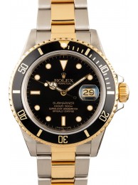 Rolex Submariner 16803 Black Dial WE03869