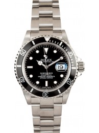 Rolex Submariner with Serial Engraved 16610 WE00779