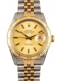 Rolex Thunderbird Datejust 16253 Champagne WE03064