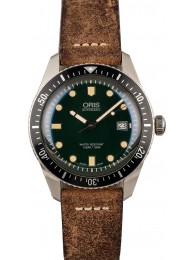 Top Oris Diver Sixty-Five Green Dial WE02007