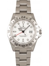 Top Rolex Explorer 2 16570 White Dial WE03998