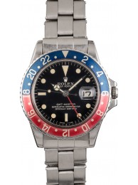 Vintage 1966 Rolex GMT-Master 1675 Glossy Dial WE04077