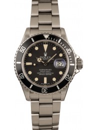 Vintage 1982 Rolex Submariner 16800 Matte Dial WE01229