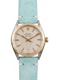Vintage Rolex Air-King 5501 Steel & Gold 34MM WE02290